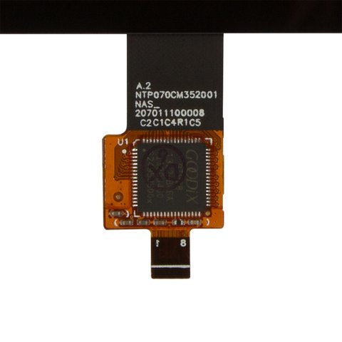 Сенсорний екран для Lenovo IdeaTab A3000, IdeaTab A5000, чорний, #NTP070CM352001/NAS_207011100008 Прев'ю 1