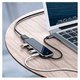 USB-хаб Baseus Multi-functional HUB, USB тип-C, USB 3.0 тип-A, HDMI, серый, 5 портов, #CAHUB-RT0G Превью 3