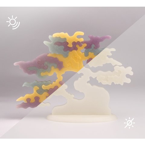 Філамент для 3D-принтера eSUN PLA-UV Color Change Blue, 1 кг Прев'ю 4