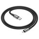 USB кабель Borofone BX82, USB тип-A, micro-USB тип-B, 100 см, 2,4 А, чорний, силіконовий, #6974443386196 Прев'ю 1
