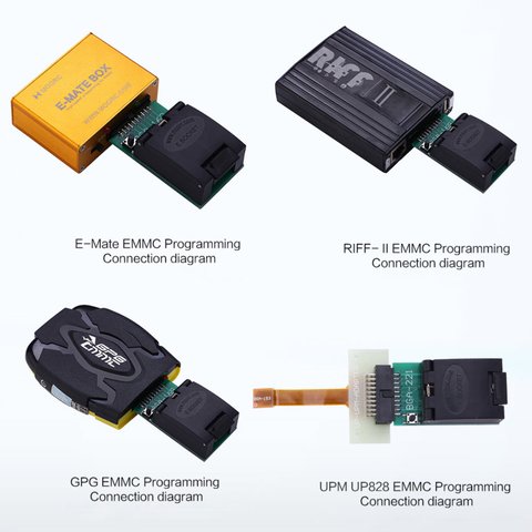 Adaptador EMMC SAM-TP-BGA 169 Vista previa  6