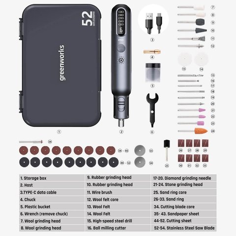 Sander Greenworks AGK302, (52 in 1, 80W) Preview 5