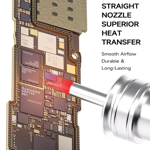 Насадка термофена Mechanic 861 Original, прямая, 6in1, 4mm/5mm/6mm/8mm/10mm/12mm Превью 1