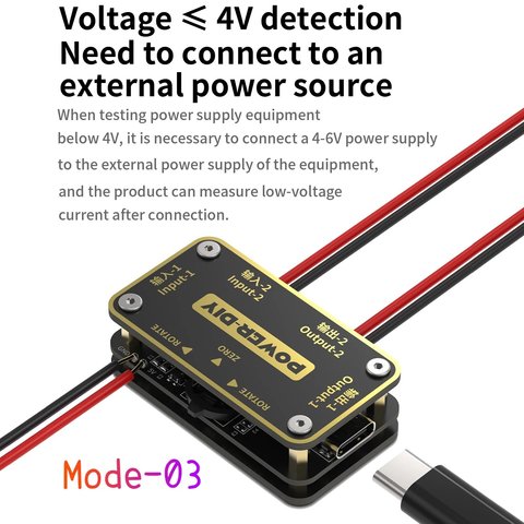USB Tester Mechanic Power-DIY, (XH2.54, USB type C, Lightning) Preview 5