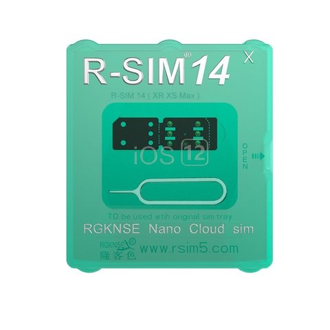 Tarjeta inteligente R-Sim 14 v18 para iPhone XR / XS / MAX /  X / 8 / 8 Plus / 7 / 7 Plus / 6s / 6s Plus / 6 / 6 Plus / 5 SE/ 5s Vista previa  1