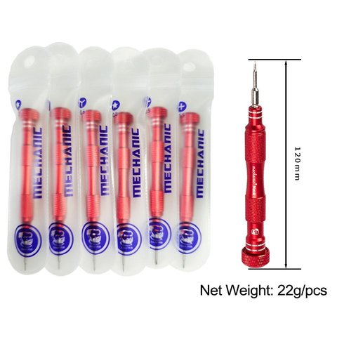 Destorillador de estrella Mechanic Max 8 (#000) 1.2*25mm, Phillips Vista previa  2