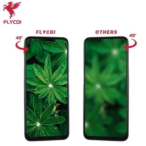 Pantalla LCD puede usarse con Realme 6, 6i, 6s, 7 (Global), negro, sin marco, FLYCDI, RMX2001, (540396362) Vista previa  3