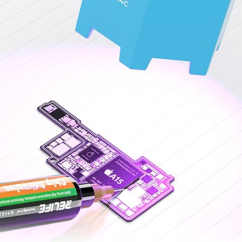 Adhesivo RELIFE RL-035E, negro, UV, 10 ml, compound Vista previa  2