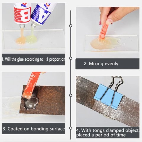 Adhesivo Kafuter K-8818, de dos componentes, acrílico, 70 g Vista previa  3