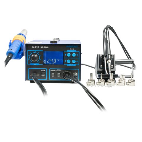 Термовоздушная паяльная станция WEP 992DA Превью 1