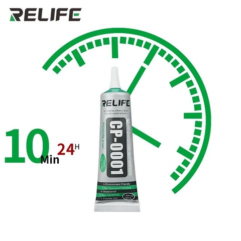 Клей-герметик RELIFE CP-0001, для приклеивания задних крышек, для дисплейных рамок, 15 мл, прозрачный Превью 2