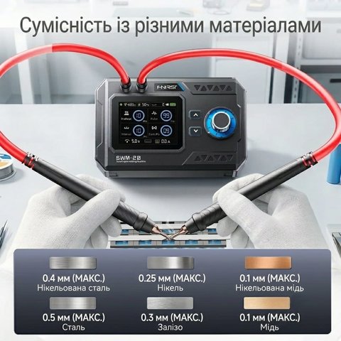 Аппарат точечной сварки FNIRSI SWM-20 Превью 4