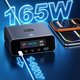 Мережевий зарядний пристрій RELIFE Q8, 165 Вт, Quick Charge, Power Delivery (PD), сірий, 5 портів Прев'ю 2
