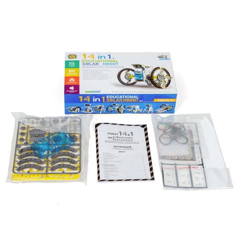 Робот 14 в 1 на солнечных батареях, STEM-конструктор CIC 21-615 Превью 16