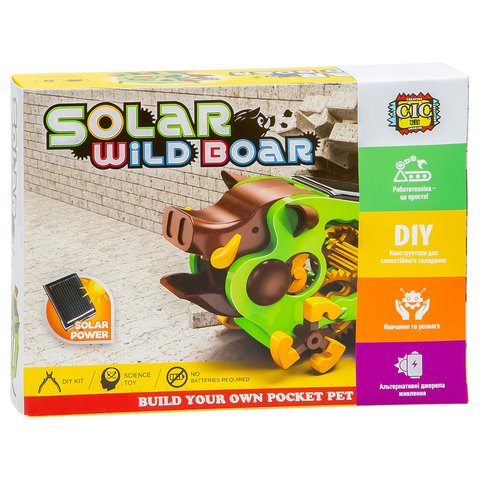 Кабанчик Санни, STEM-конструктор на солнечных батареях CIC 21-682 Превью 6