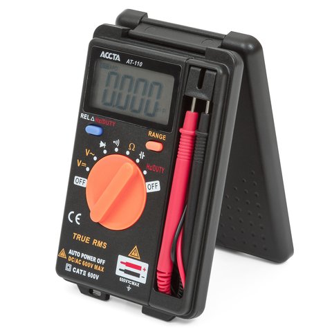 Кишеньковий цифровий мультиметр Accta AT-110 Прев'ю 1