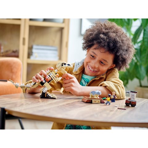 Конструктор LEGO Jurassic World Виставковий скелет тиранозавра 76940 Прев'ю 11