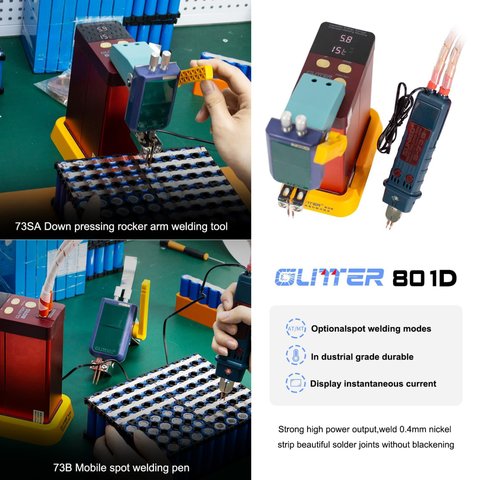 Апарат точкового зварювання Glitter 801D Прев'ю 2
