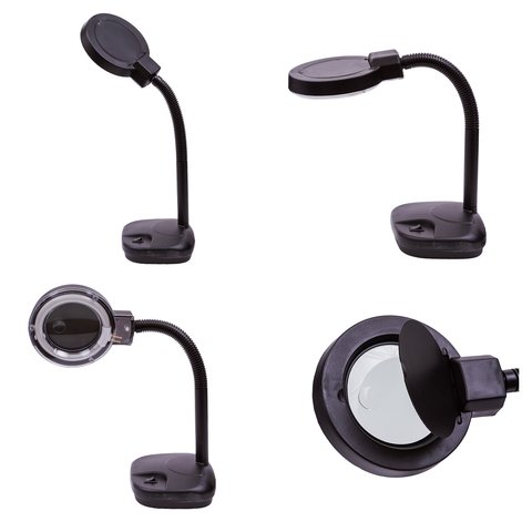 Настольная увеличительная линза LJJ 139, круговая подсветка Превью 1