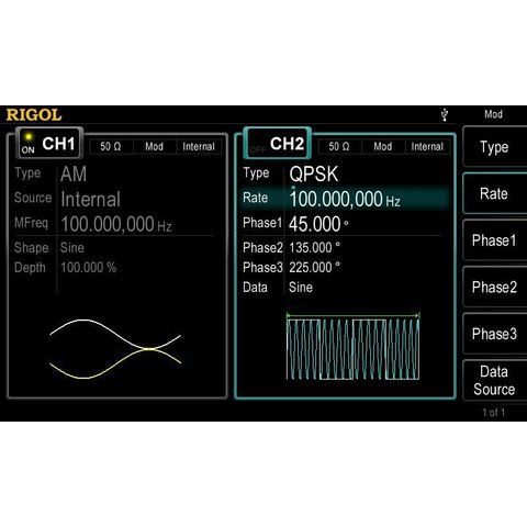 Arbitrary Waveform / Function Generator RIGOL DG4062 Preview 7